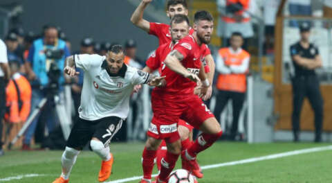 Beşiktaş'a sahasında Antalyaspor şoku