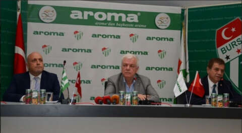 Aroma, Bursaspor'un tozluk sponsoru oldu