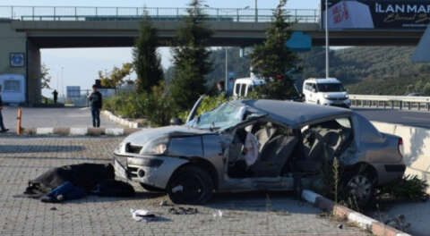 Mudanya'da feci kaza: 1 ölü