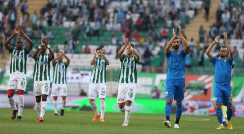 Bursaspor nihayet galibiyetle tanıştı: 1-0