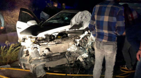 Bursa'da otomobiller çarpıştı; 1 ölü, 5 yaralı
