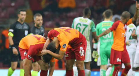 Galatasaray evinde 16 maç sonra puan kaybetti