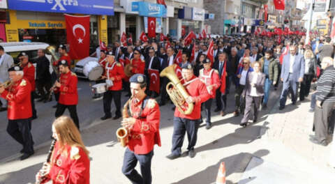 Mudanya'da coşkulu Cumhuriyet kutlaması