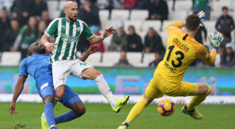 Bursaspor Erzurumspor'u 2-1 mağlup etti