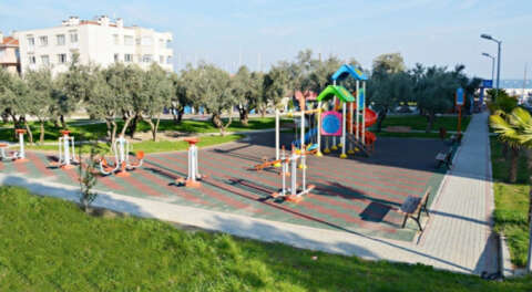 Mudanya'da parkların tapusu çocukların elinde