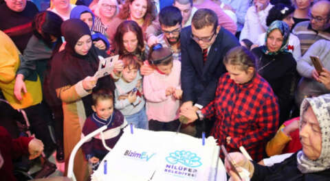 Nilüferliler Bizim Ev'in yedinci yaşını kutladı
