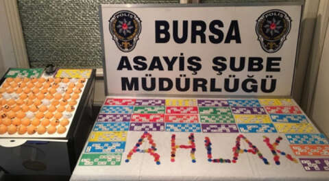 Bursa'da 7 iş yerine 'tombala' operasyonu