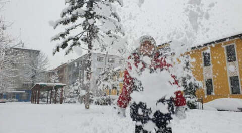 Kar yağışı yoğunlaştı; 37 ilde okullar tatil