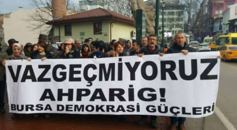 Hrant Dink Bursa'da yürüyüşle anıldı
