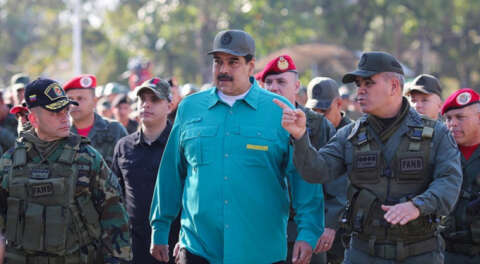 Maduro'dan orduya birlik ve disiplin talimatı
