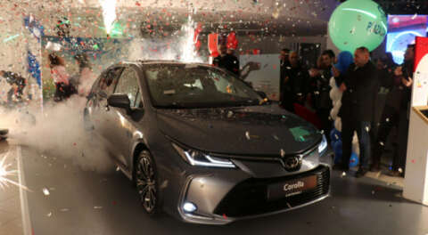 Yeni Toyota Corolla Bursa'da tanıtıldı