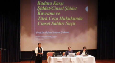 Bursa'da kadına karşı cinsel suçlar paneli