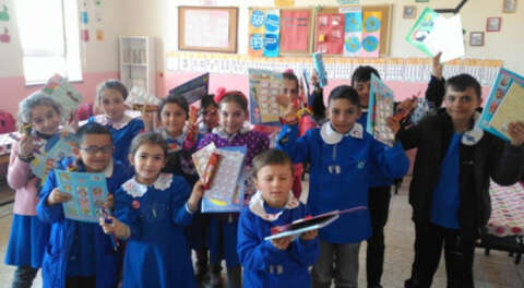 Orhangazi'den Kars'taki kardeş sınıfa yardım
