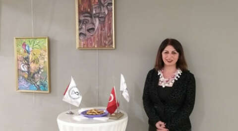 Rengin Akdemir ilk kişisel sergisini açtı