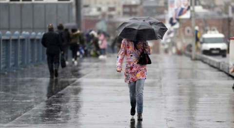 Marmara'da sağanak yağmur etkili