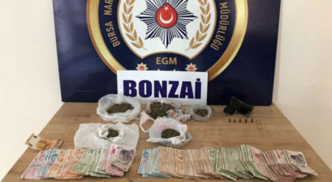 Bursa'da uyuşturucu operasyonu; 10 gözaltı