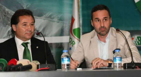 Bursaspor'un yeni teknik direktörü belli oldu