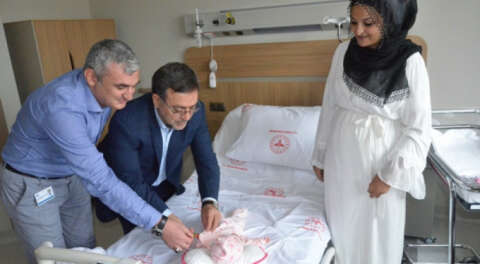 Bursa Şehir Hastanesi'nde ilk doğum gerçekleşti