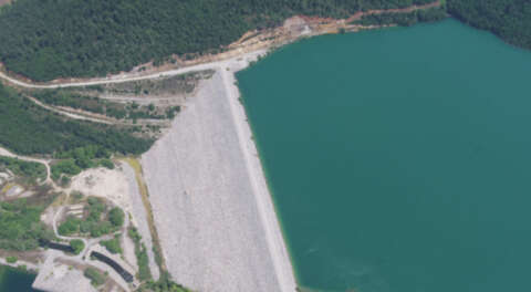 Bursa'da barajlar drone ile kontrol altında