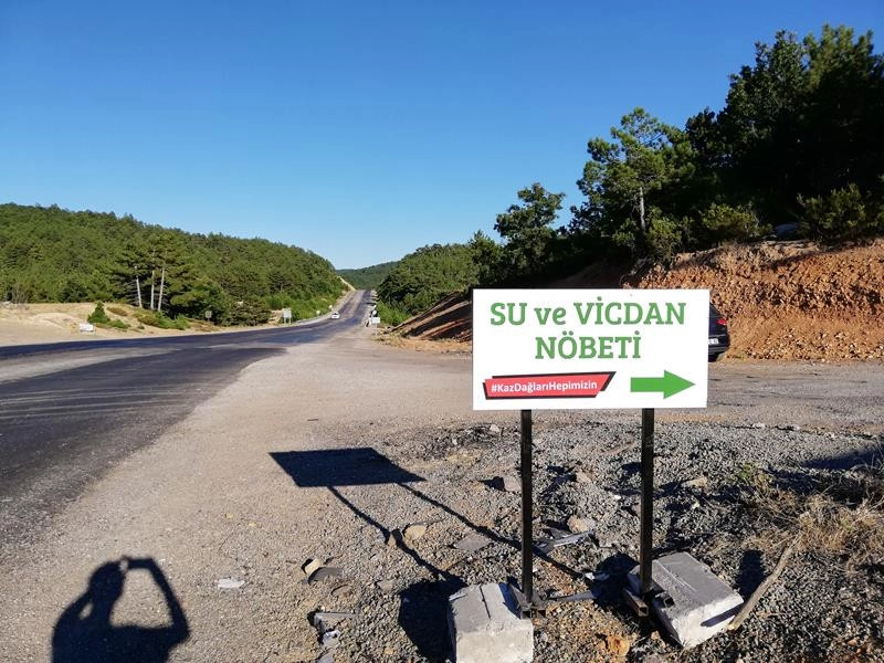 Kaz Dağlarındaki direniş büyüyor