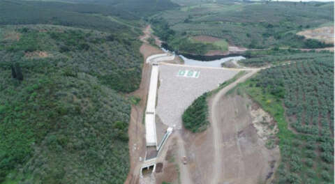 Mudanya'nın yeni barajı işletmeye hazır