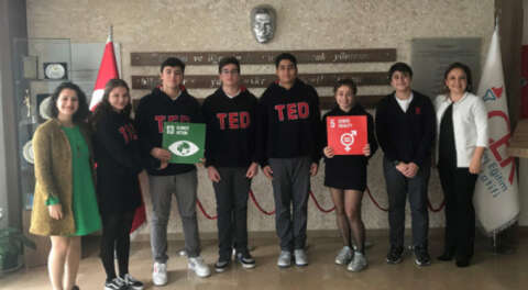 TED Bursa Koleji öğrencilerinden örnek proje
