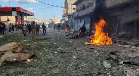 Tel Abyad'da bombalı araç saldırısı; 13 ölü