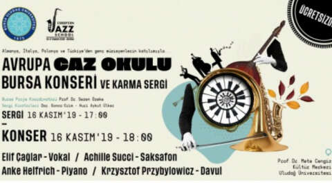 Avrupa Caz Okulu Bursa'da konser verecek