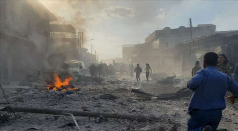 El Bab'ta bombalı araç saldırısı; 18 ölü, 27 yaralı