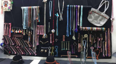 Çarpana Dokuma Kursu eserleri sergiye çıktı