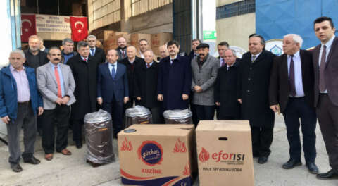 Sobacı esnafı ihtiyaç sahiplerini sevindirdi
