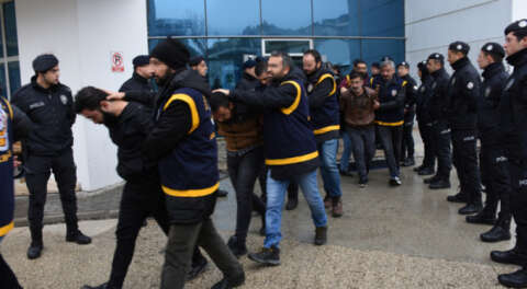 Bursa'daki 'change' operasyonunda 16 tutuklama