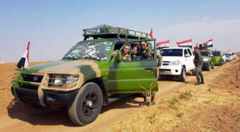 Suriye Ordusu sekiz yıl sonra M5 karayolunda