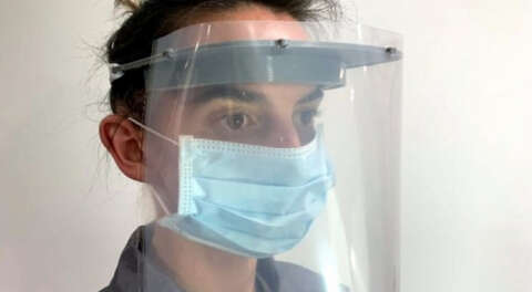 Sağlık çalışanları için özel koruyucu maske üretilecek
