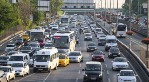 Bursa'da trafiğe kayıtlı araç sayısında artış