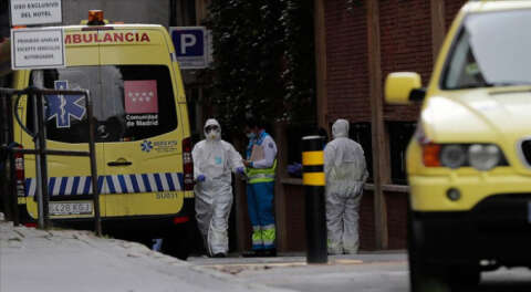 İspanya'da salgında ölüm artış oranı azalıyor