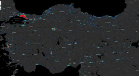 Türkiye'nin koronavirüs haritası açıklandı