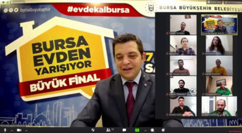 Bursa'daki yarışma 'evde kal' çağrısıyla son buldu