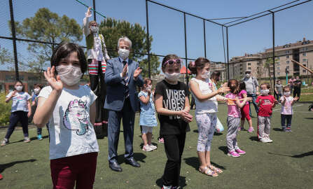 Nilüfer'de çocuklar felekten bir gün geçirdi