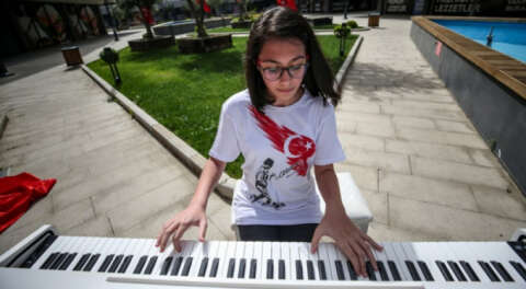Piyanonun çocuk yeteneğinden 19 Mayıs konseri