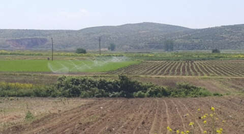 Bursa'da sulanabilen tarım arazisi sürekli artıyor