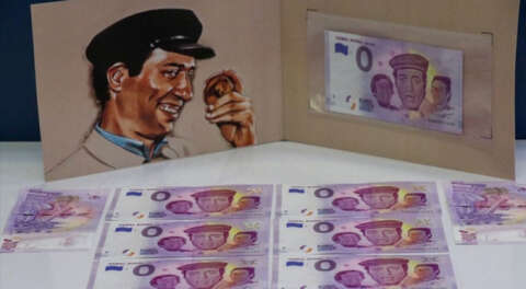 Avrupa'da Kemal Sunal'ın anısına hatıra para basıldı