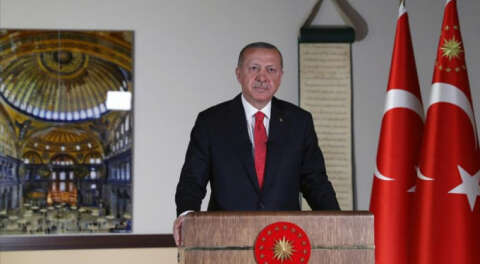 Erdoğan'dan Ayasofya'ya ilişkin açıklamalar