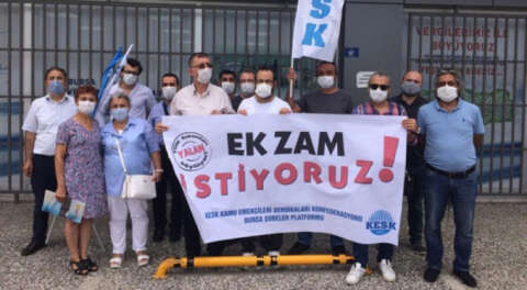 Bursa KESK'den TÜİK itirazı: Ek zam istiyoruz!