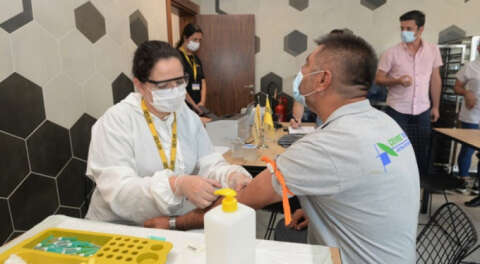 Bursa'da sanayi bölgelerinde antikor testleri sürüyor