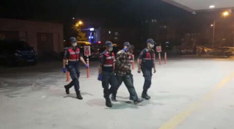 İnegöl'de katil zanlısı ağabey ormanda yakalandı