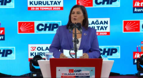 CHP kurultayına damga vuran konuşma