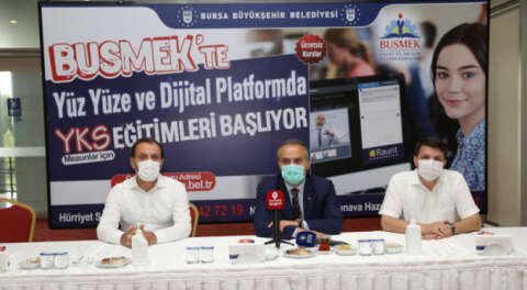 Bursa Büyükşehir'den online dershane