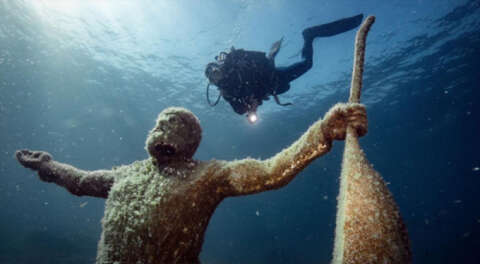 Dalış tutkunlarının 'derin doğası'; Çeşme