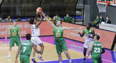 Frutti Extra Bursaspor Fethiye'de 89-75 galip